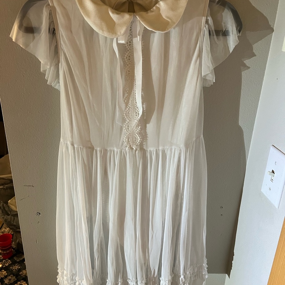 Weissman SA White Dress Dance Costume Used
